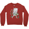 preparing for the goblin fire Crewneck Sweatshirt