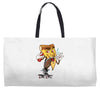 pizza smoking (2) Weekender Totes