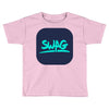 swag blu Toddler T-shirt