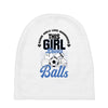 Some Girls Love Diamonds This Girl Loves Balls Baby Beanies