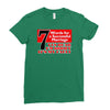 funny  7 words for marriage, ideal gift, birthday present Ladies Fitted T-Shirt