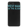 west ham in the blood retro style new iPhone 7 Plus Case