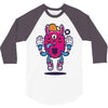 all seeing bunny 3/4 Sleeve Shirt