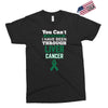 you can't scare or beat me i have been through liver cancer Exclusive T-shirt