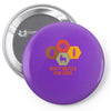 don't settle for less Pin-back button