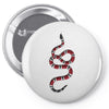 snake red black Pin-back button