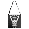 'i'm up all night Adjustable Strap Totes