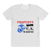 Property of a U.S. Marine All Over Women's T-shirt