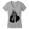 Uncle Sam Women's V-Neck T-Shirt
