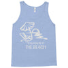 i'd rather be at the beach Tank Top