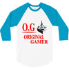 old school gamer 3/4 Sleeve Shirt