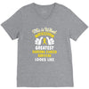This is What The Worlds Greatest Sarcoma Cancer Survivor Looks Like V-Neck Tee