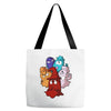 pac man ghost monsters Tote Bags