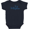 fish whisperer funny Baby Bodysuit