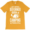 beer drinker camping!! T-Shirt