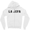 la jefa black Zipper Hoodie