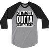 straight outta lonely lodge 3/4 Sleeve Shirt