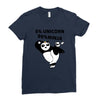5 Percent Unicorn 95 Percent Ninja Ladies Fitted T-Shirt