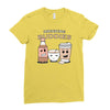 drinking buddies Ladies Fitted T-Shirt