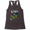 x turtles, mutants in a half shell Racerback Tank