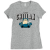 chillax like a Ladies Fitted T-Shirt