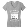 vintage made in 1998 perfectly aged a living legend Women's V-Neck T-Shirt