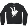 peace sign Crewneck Sweatshirt