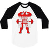 train to beat all might 3/4 Sleeve Shirt