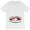 November Peeking Out Baby Girl T-Shirt