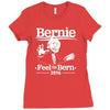 bernie sanders for president 2016 (2) Ladies Fitted T-Shirt