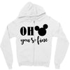 OH You Are so Fine Zipper Hoodie