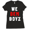 we dem boyz Ladies Fitted T-Shirt