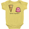 better together Baby Onesie