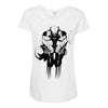 wolverine attack Maternity Scoop Neck T-shirt