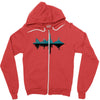 middle hertz Zipper Hoodie