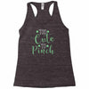 too cute Racerback Tank