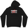 zombies love you, ideal birthday gift or present Unisex Hoodie