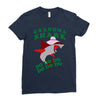 Grandma Shark -Shark Do Do Do Ladies Fitted T-Shirt