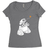 Wall-E Women's Triblend Scoop T-shirt