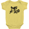 punks not dead exploited punk rock hooded sweatshirt vintage style dis Baby Onesie