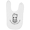 baby groot Baby Bibs