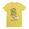 dragon flavor Ladies Fitted T-Shirt