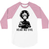 hear no evil 3/4 Sleeve Shirt