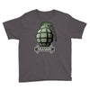 hand grenade military army Youth Tee