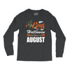 Halloween Kings Are Born In August Long Sleeve Shirts