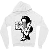 snow white Zipper Hoodie