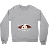 August Peeking Out Baby Boy Crewneck Sweatshirt