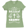 I Am One Blessed Granny Ladies Fitted T-Shirt