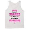 The Best Grammy Was Born In Sebtember Tank Top