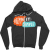 it simple Zipper Hoodie